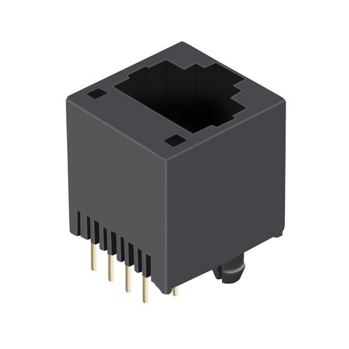 RJ45 Modular Jack Connector without Transformer Tab Down - TWE792NNL - Main View
