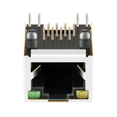RJ45 Modular Jack Connector without Transformer Tab Up - TWE212AGNL2 - Second View