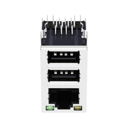 RJ45 модульний роз'єм | Подвійний USB | Без трансформатора