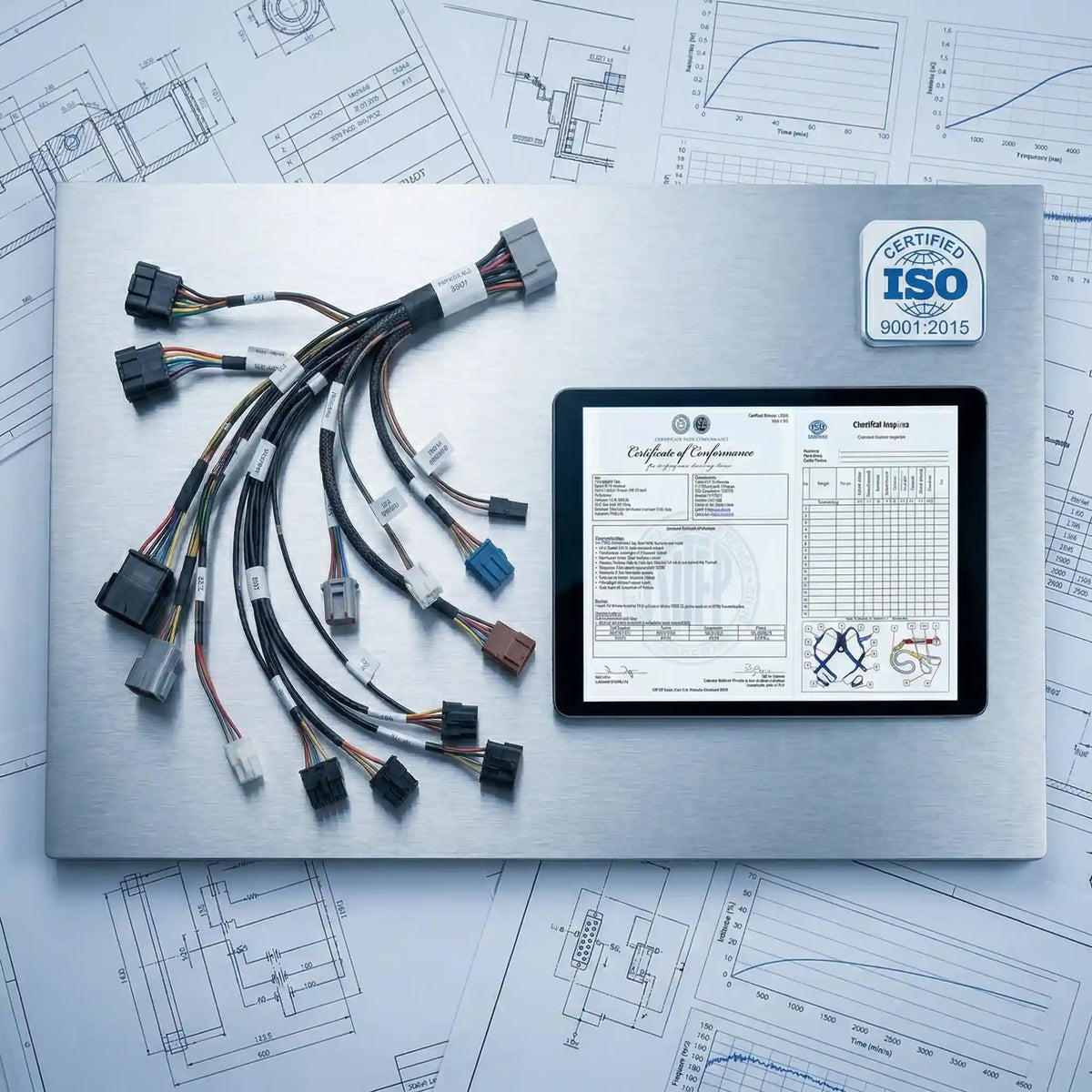 Control Cable Manufacturing Kit Custom Cable Assembly Quality Control | TeleWire Technology
