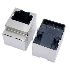TWDK1829DNL, 1000 Base Dikey RJ45 Transformatör Sekmesi Yukarı LED'siz