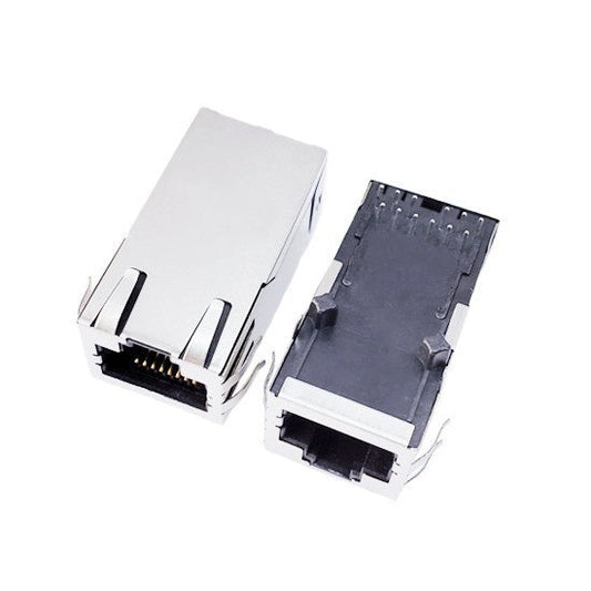 TW1K0772CNL, 10G Base Ethernet RJ45 MagJack Tab Up without Led - TeleWire Technology