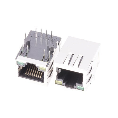 Mod Tap Rj45 Integrated RJ45 Jack| 10/100 Base-T | Tab Down | TWE271GDNL