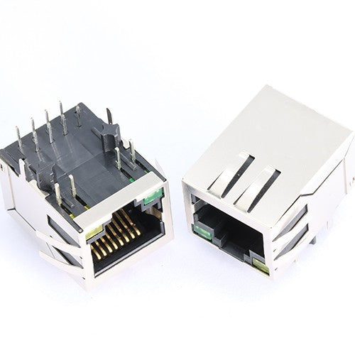 RJ45 Modular Jack Connector without Transformer Tab Down - TWE271ABNL - Main View