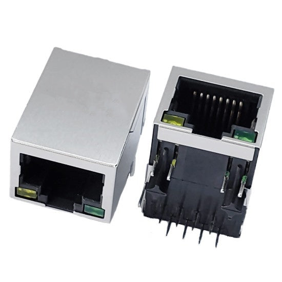 Modular Jack Connector Rj45 RJ45 Modular Jack Connector | No Transformer | Tab Down – TeleWire ...