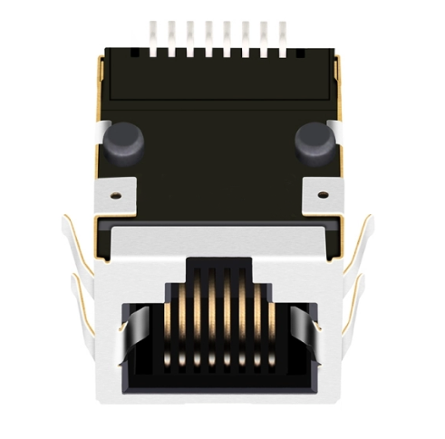 TW20224CNL, 10/100 Base SMT RJ45 with Transformer Tab Down without Led - TeleWire Technology