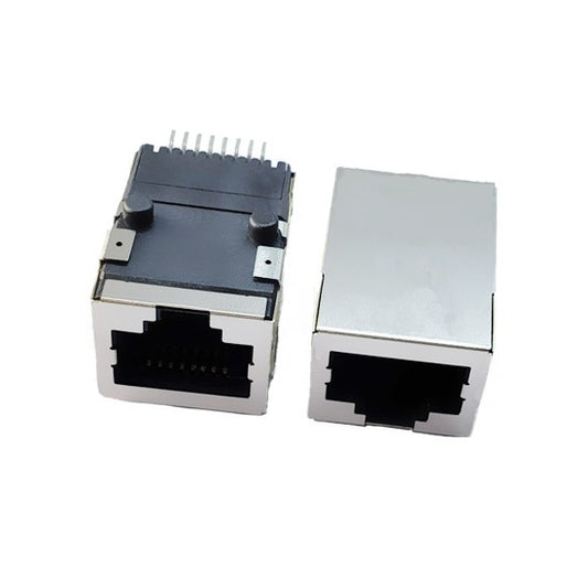 TW20224DNL, 10/100 Base SMT RJ45 with Transformer Tab Down without Led - TeleWire Technology