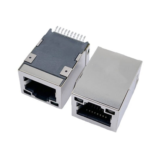TW2051BBNL, 10/100 Base SMT RJ45 with Transformer Tab Up with Green/ Yellow Led - TeleWire Technology