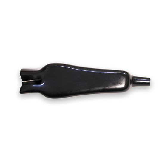 Fitted, flexible PVC insulator for TW-38 Series Clips, compatible with Mueller BU-27 Series, black color
